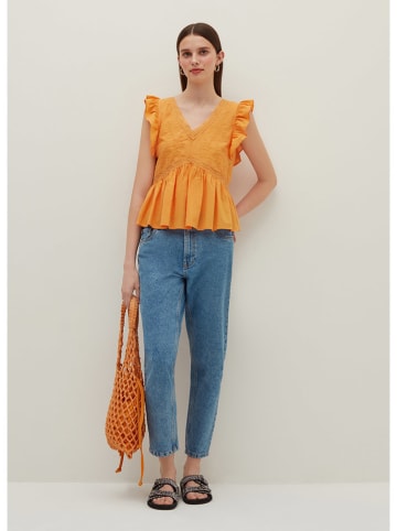 STEFANEL Blouse oranje