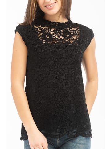 STEFANEL Top in Schwarz