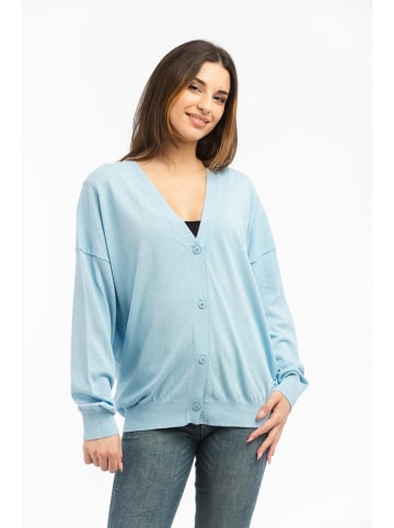STEFANEL Cardigan in Hellblau
