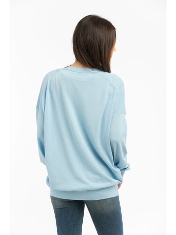 STEFANEL Cardigan in Hellblau