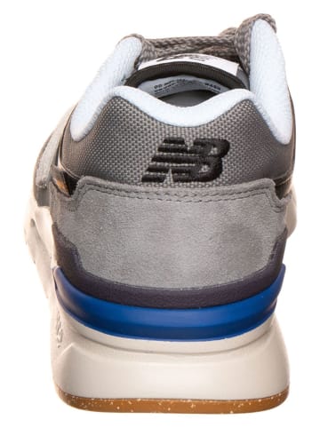 New Balance Leder-Sneakers "997" in Grau
