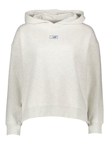 New Balance Hoodie "Essentials Americana Brushed" in Creme