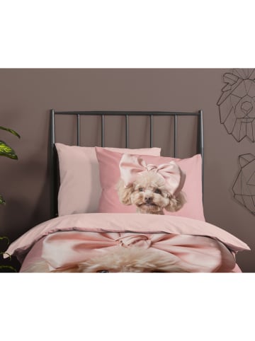 Good Morning Komplet pościeli "Roxy" w kolorze jasnoróżowym