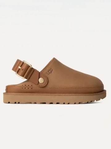 UGG Kapcie "Goldenstar Villa" w kolorze jasnobrązowym