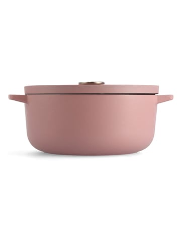 KitchenAid 2tlg. Set: Bräter in Rosa - 5,2 l