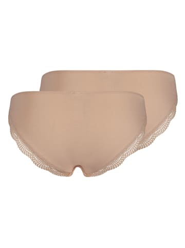 Skiny 2-delige set: slips beige
