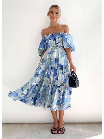 Tazga Kleid in Blau/ Hellblau