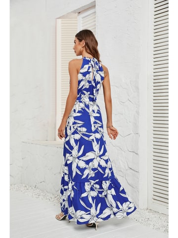 Tazga Jurk blauw/wit
