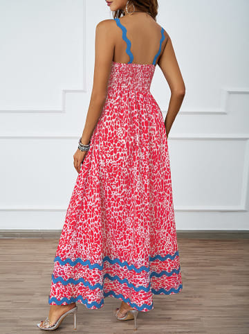 Tazga Jurk rood/blauw