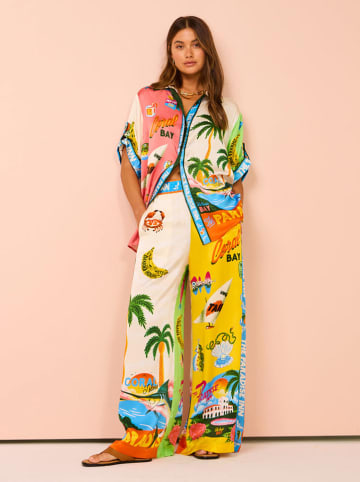 Tazga 2tlg. Outfit in Apricot/ Gelb