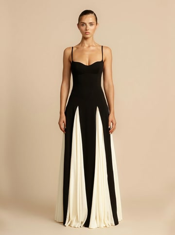 Tazga Kleid in Schwarz/ Weiß
