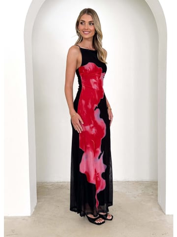 Tazga Kleid in Schwarz/ Rot