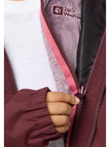 Jack Wolfskin 3in1-Parka "Cosy Bear" in Lila