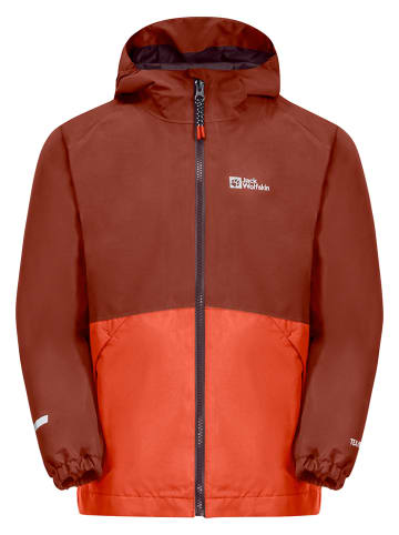 Jack Wolfskin Kurtka funkcyjna 3w1 "Iceland" w kolorze czerwonym