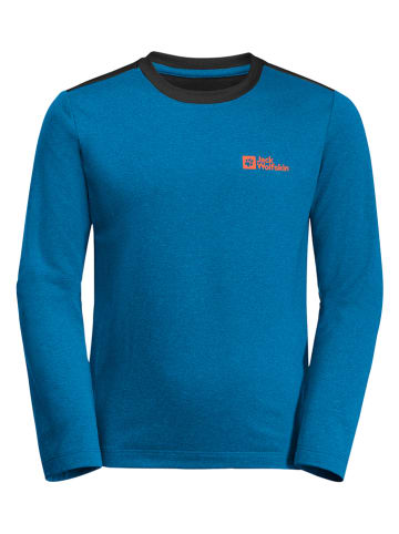 Jack Wolfskin Koszulka funkcyjna "Actamic" w kolorze niebieskim