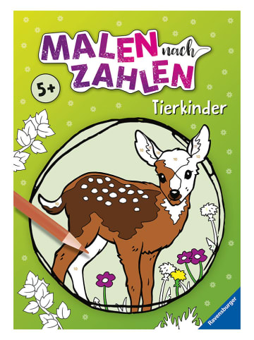 Ravensburger Malbuch "Malen nach Zahlen ab 5: Tierkinder"