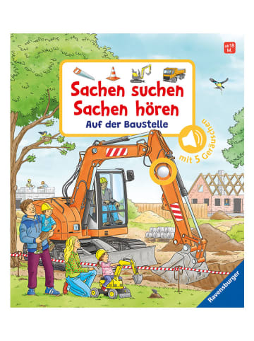 Ravensburger Pappbilderbuch "Sachen suchen, Sachen hören: Auf der Baustelle"