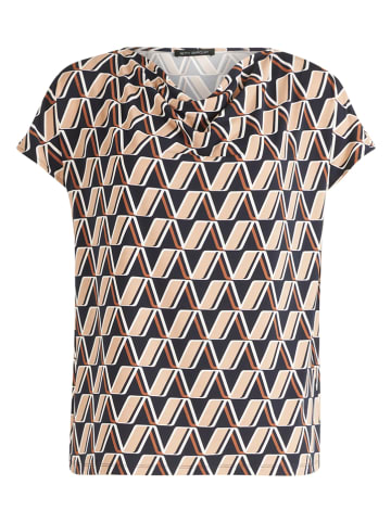 Betty Barclay Shirt in Beige/ Dunkelblau