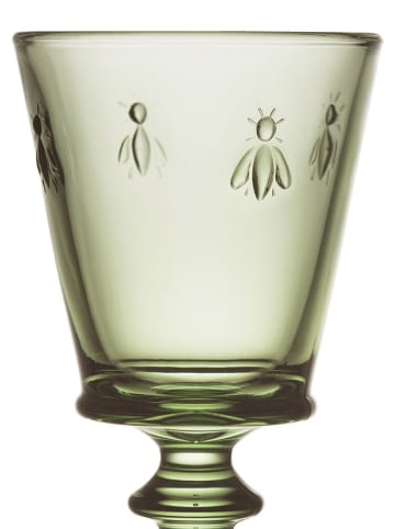La Rochère France 6er-Set: Weingläser "Abeille" in Oliv - 240 ml