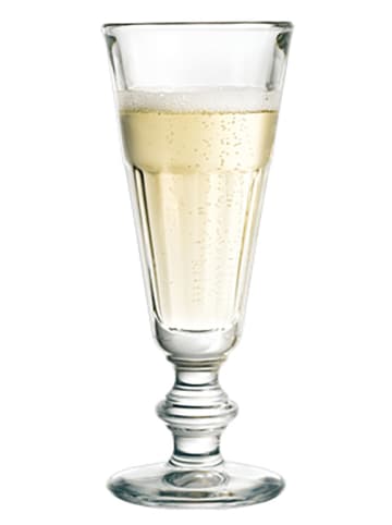 La Rochère France 6er-Set: Champagnergläser "Perigord" in Transparent - 160 ml