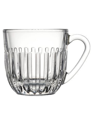 La Rochère France 6er-Set: Espressotassen "Ouessant" in Transparent - 90 ml