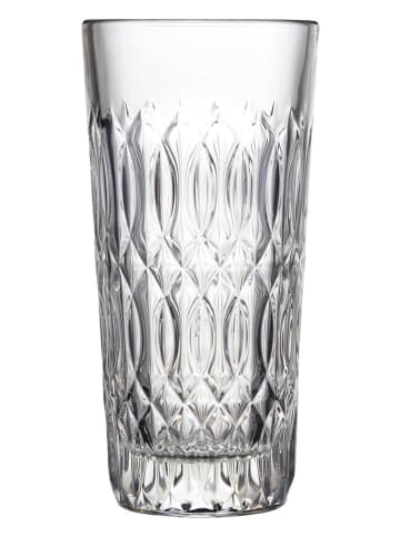 La Rochère France 6er-Set: Longdrinkgläser "Verone" in Transparent - 340 ml