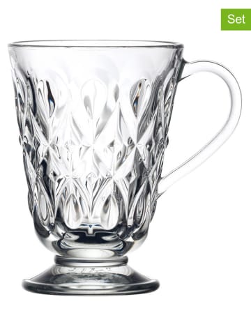 La Rochère France 6er-Set: Teegläser "Lyonnais" in Transparent - 270 ml
