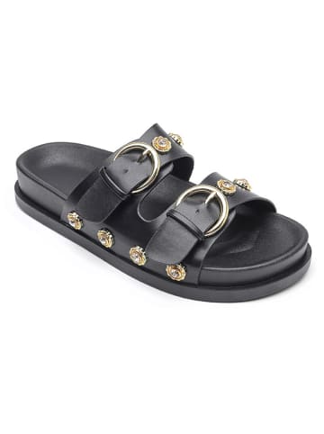 Sixth Sens Slippers zwart