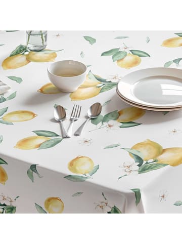 Mint Rugs Obrus "Helios Amarillo" w kolorze biało-żółtym