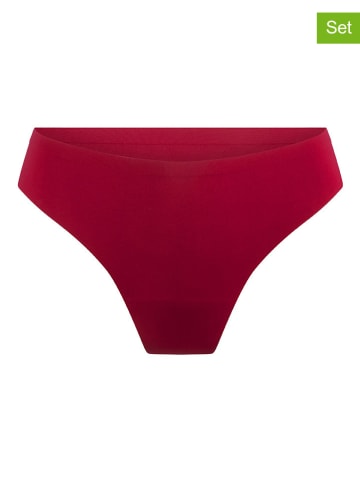 Linga Dore 2er-Set: Strings in Bordeaux