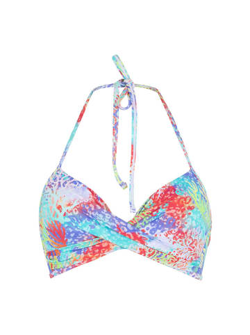 Linga Dore Bikini-Oberteil in Bunt