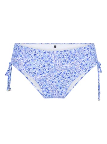 Linga Dore Bikinislip blauw/wit