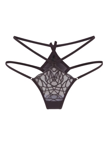 Linga Dore String in Schwarz