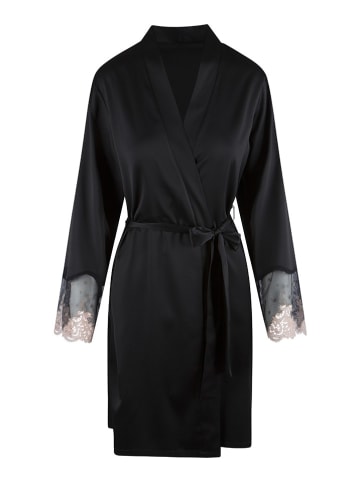 Linga Dore Kimono in Schwarz