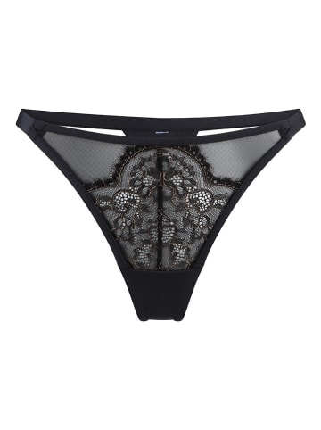 Linga Dore String in Schwarz