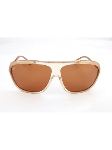 Web Damen-Sonnenbrille in Beige/ Hellbraun
