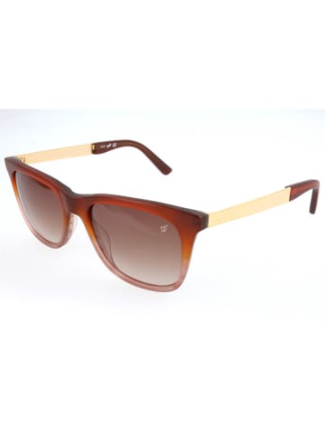 Web Herren-Sonnenbrille in Hellbraun/ Gold