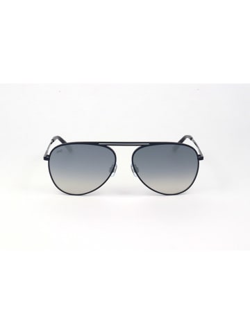 Web Okulary przeciwsłoneczne unisex w kolorze czarno-niebieskim