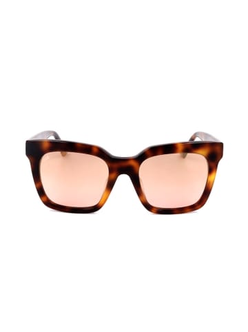 Web Damen-Sonnenbrille in Braun-Hellbraun/ Orange