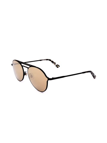 Web Herren-Sonnenbrille in Schwarz/ Orange