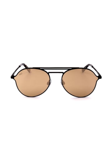Web Herren-Sonnenbrille in Schwarz/ Orange