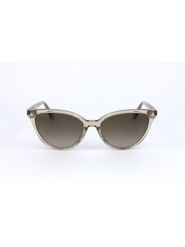 Web Damen-Sonnenbrille in Beige/ Grau