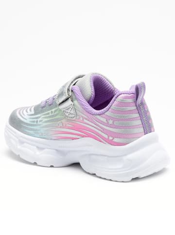 Lelli Kelly Sneakersy "Giorgia" w kolorze srebrnym