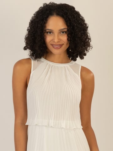 APART Plisseekleid in Weiß