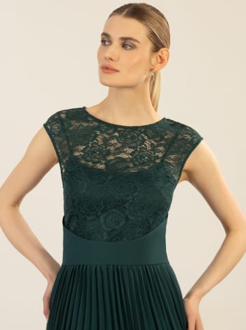 APART Kleid in Dunkelgrün
