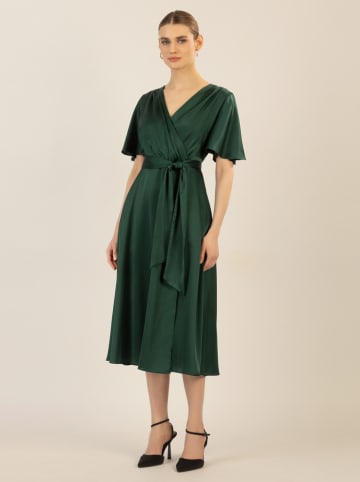 APART Kleid in Dunkelgrün