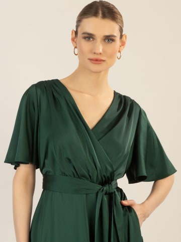 APART Kleid in Dunkelgrün