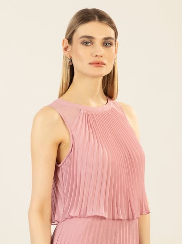 APART Plisseekleid in Rosa