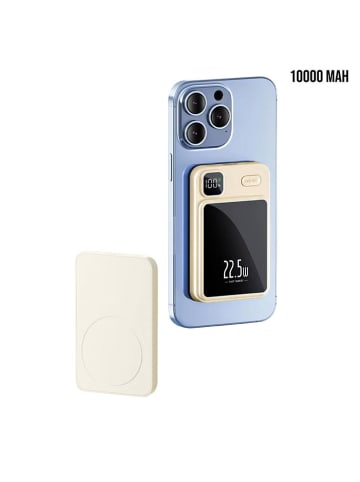 SWEET ACCESS Powerbank w kolorze beżowym - 10.000 mAh