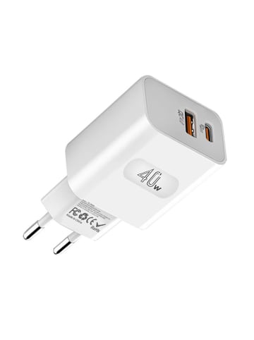 SWEET ACCESS USB-Netzadapter in Weiß